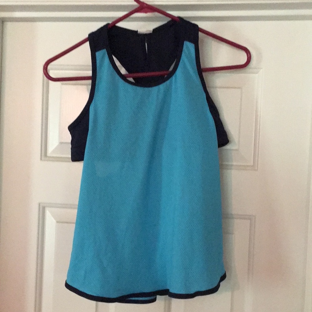 Athletic Kids top, with built in sports bra.